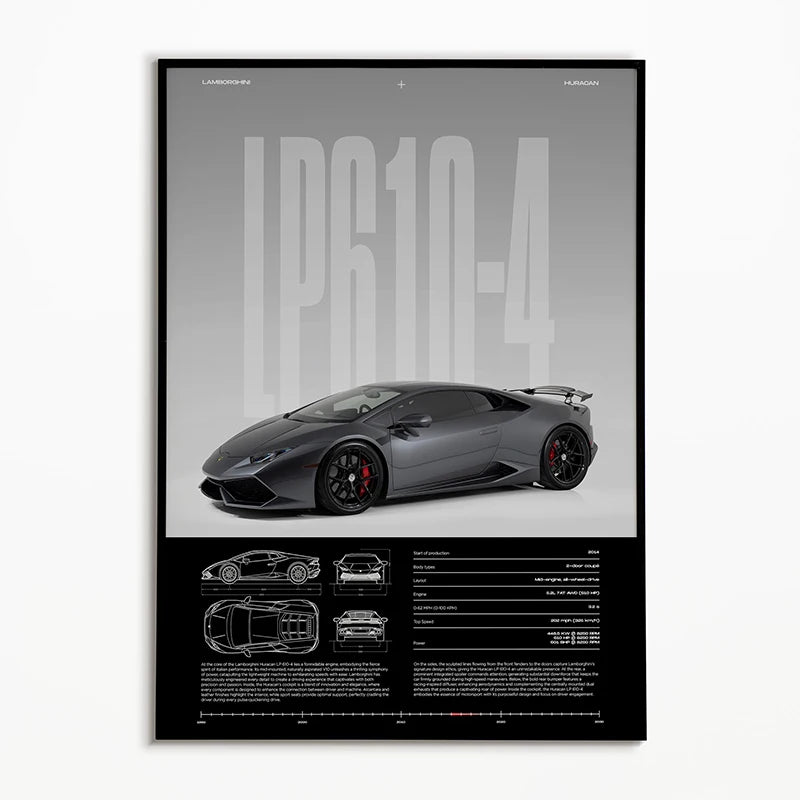 Poster supercar