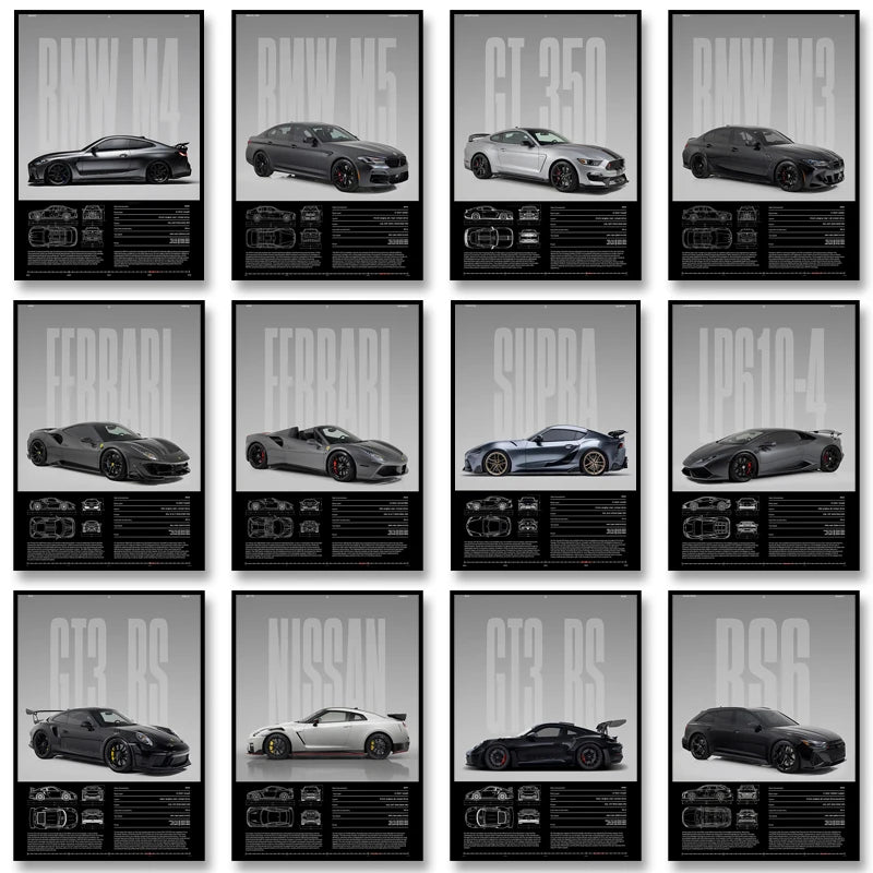 Poster supercar
