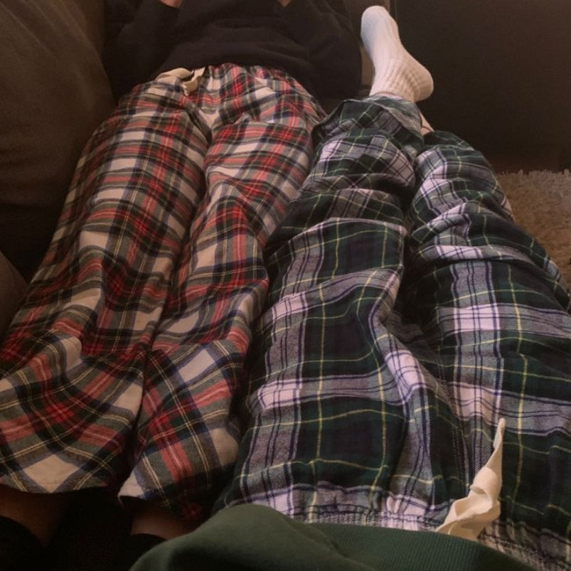 Pyjama couple assorti