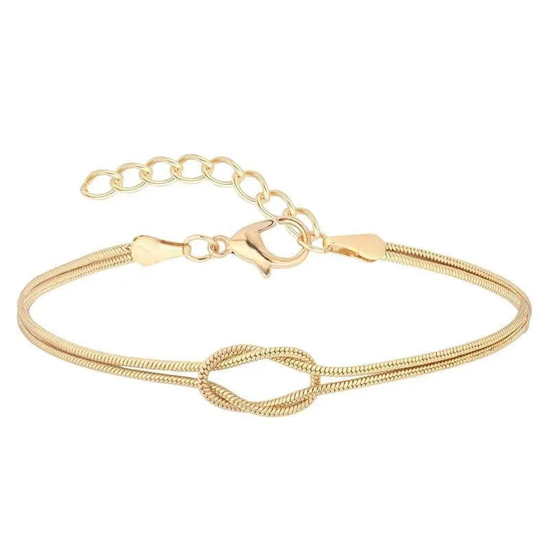 Bracelet avec initiale personnalisée pour couple - Cadeau pour couple