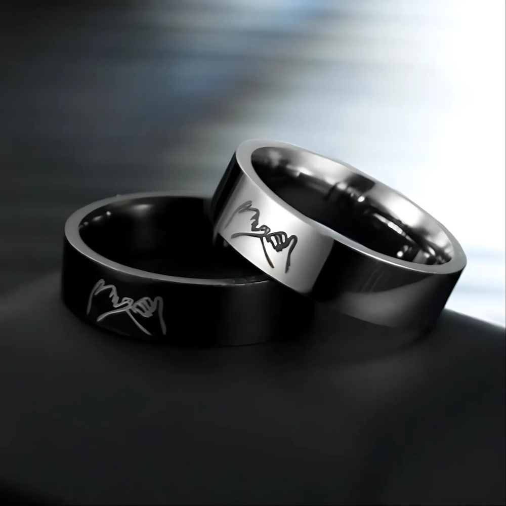 Bague de couple “I love you” - Cadeaux pour couple - PourLesCouples