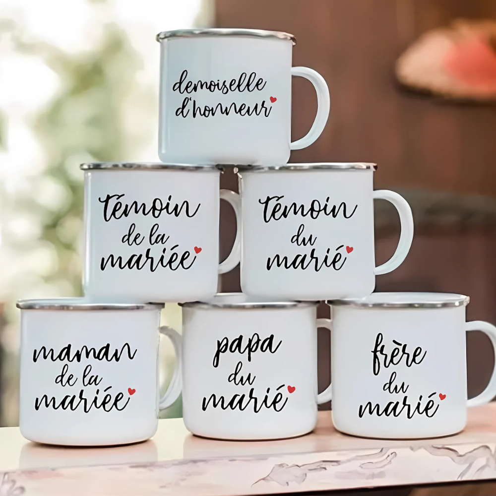 Mug original pour futurs mariés - Cadeau pour couple