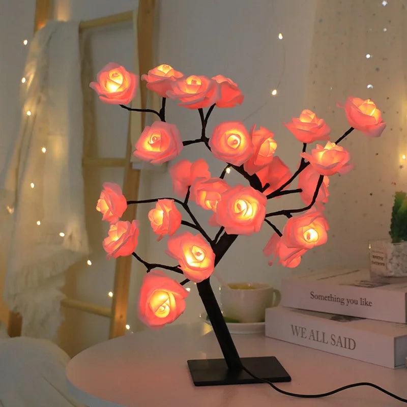 Arbres à Fleurs Illuminées LED - Cadeau pour couple