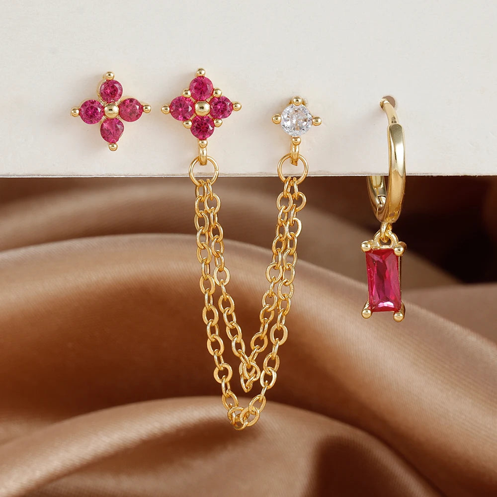 Boucles d'oreilles pendantes