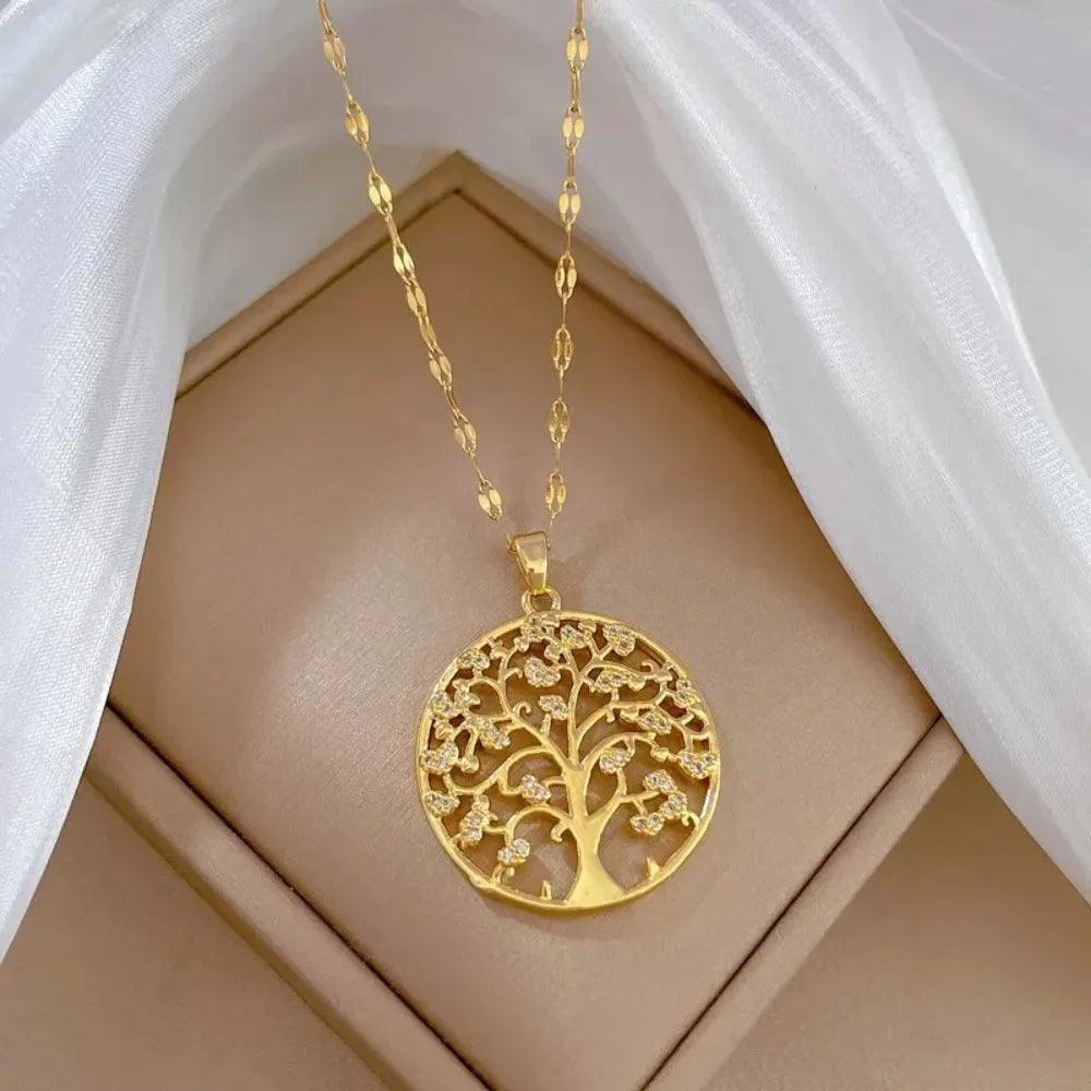 Collier Arbre de Vie - Cadeau pour couple