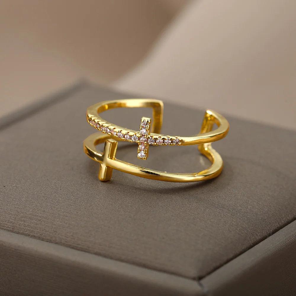 Bague élégante pour femme - Cadeau pour couple