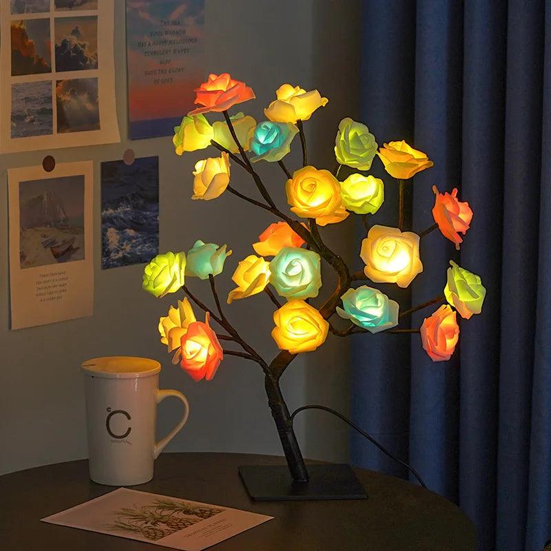 Arbres à Fleurs Illuminées LED - Cadeau pour couple