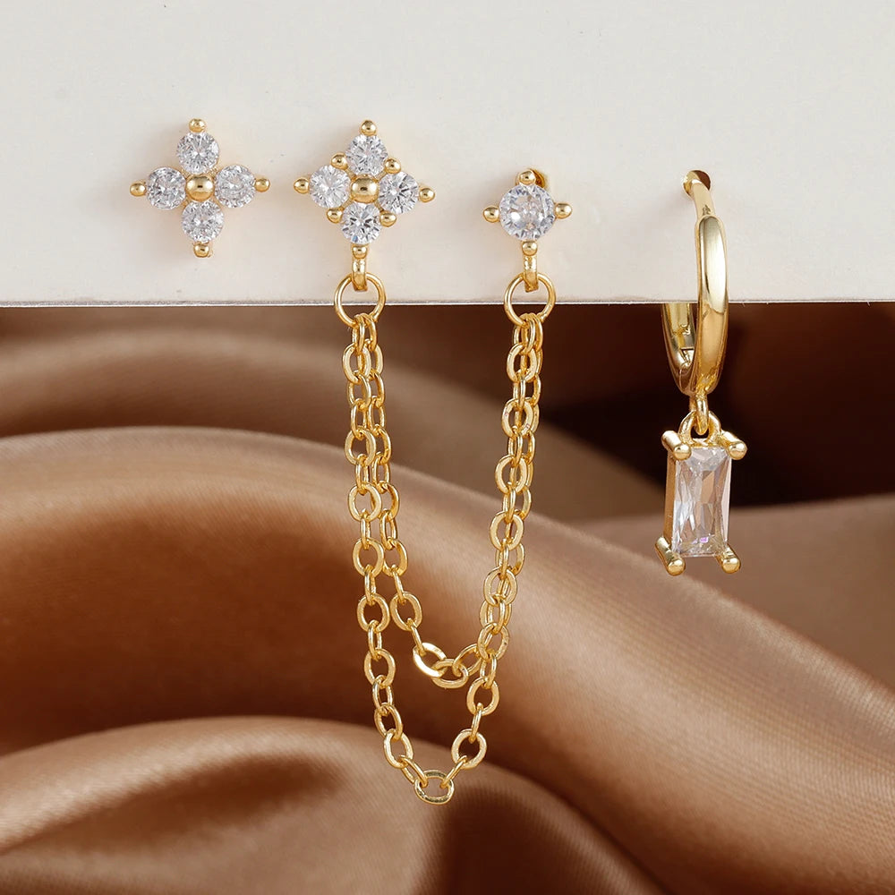 Boucles d'oreilles pendantes