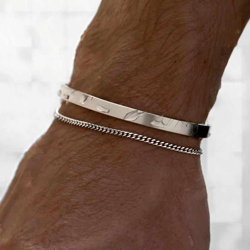 Bracelet Double Élégant - Cadeau pour couple