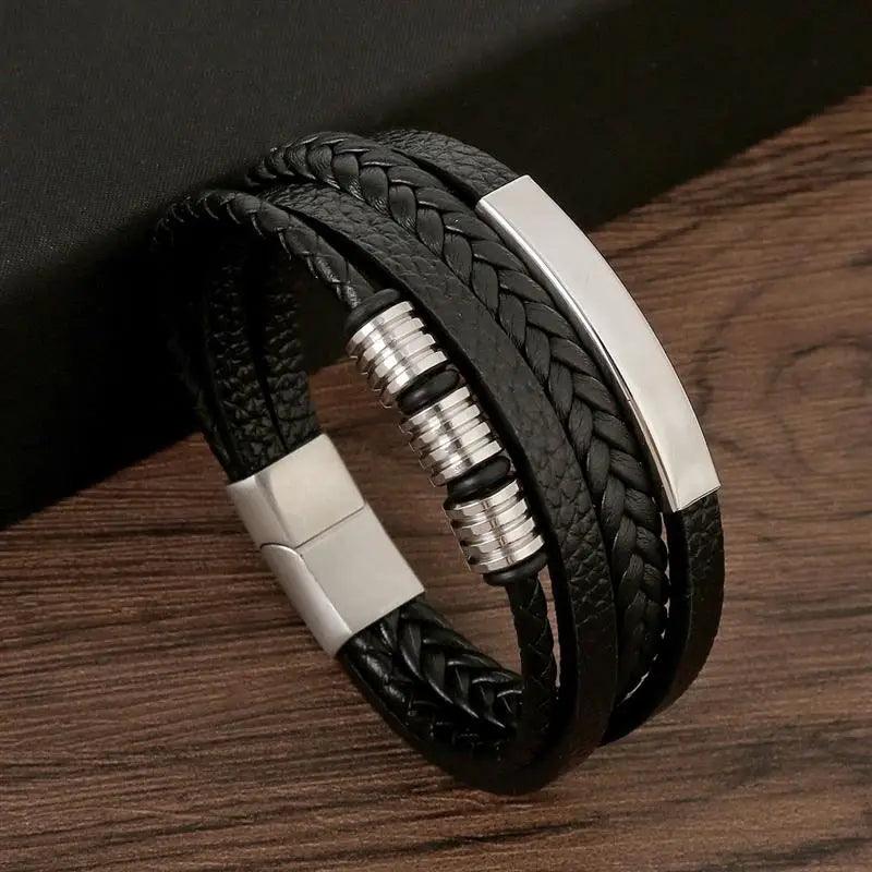 Bracelet en Cuir Homme - Cadeau pour couple