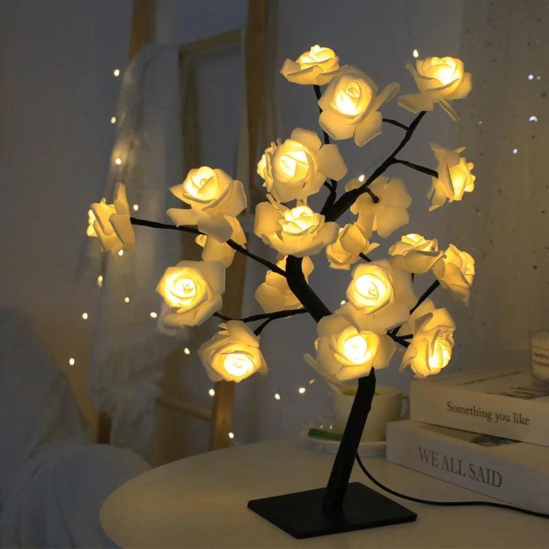 Arbres à Fleurs Illuminées LED - Cadeau pour couple