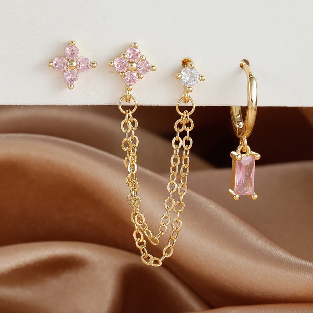 Boucles d'oreilles pendantes