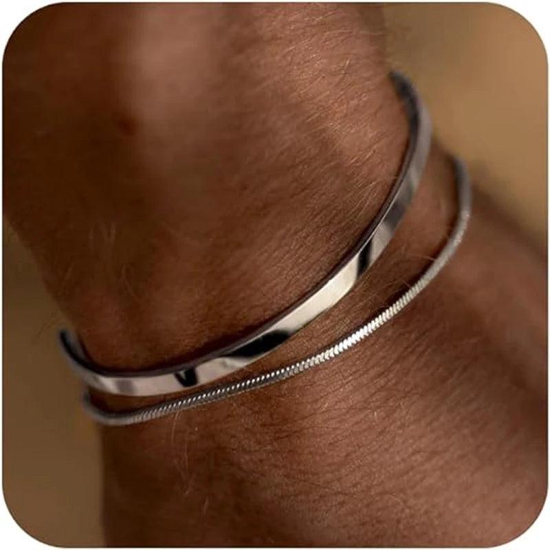 Bracelet Double Élégant - Cadeau pour couple