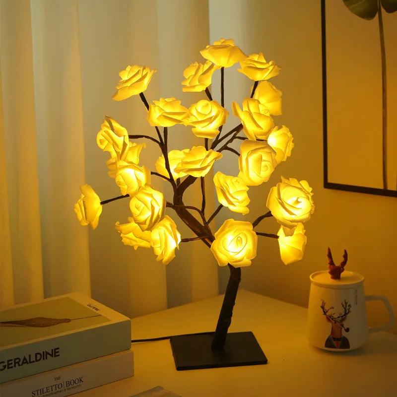 Arbres à Fleurs Illuminées LED - Cadeau pour couple