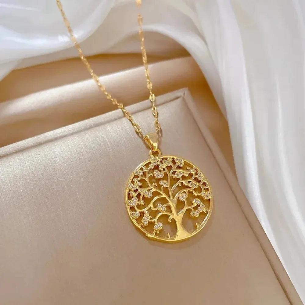 Collier Arbre de Vie - Cadeau pour couple