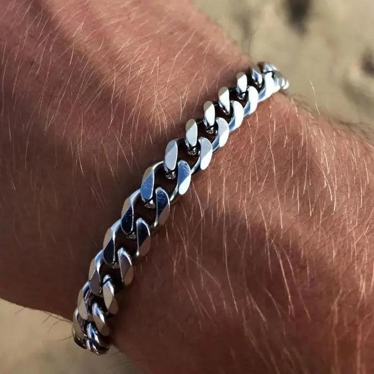 Bracelet Élégant à Maillons - Cadeau pour couple