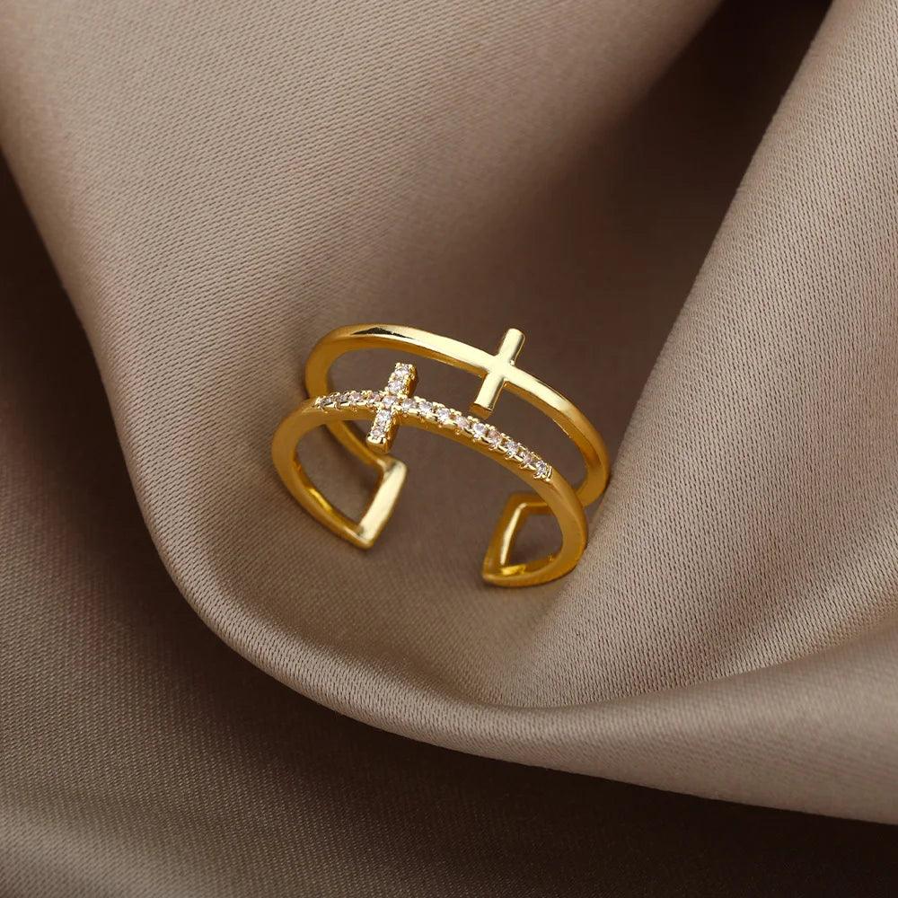 Bague élégante pour femme - Cadeau pour couple