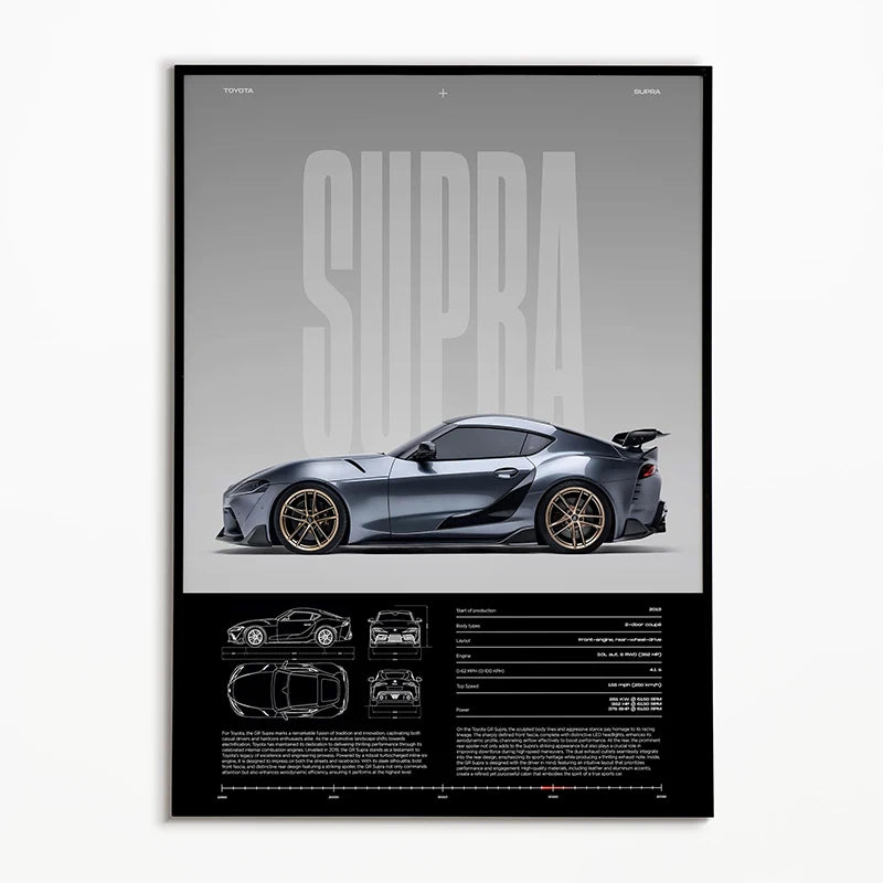 Poster supercar