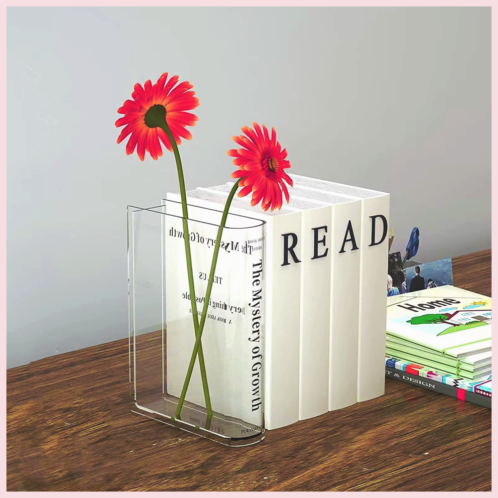 Vase Livre Transparent - Cadeau pour couple