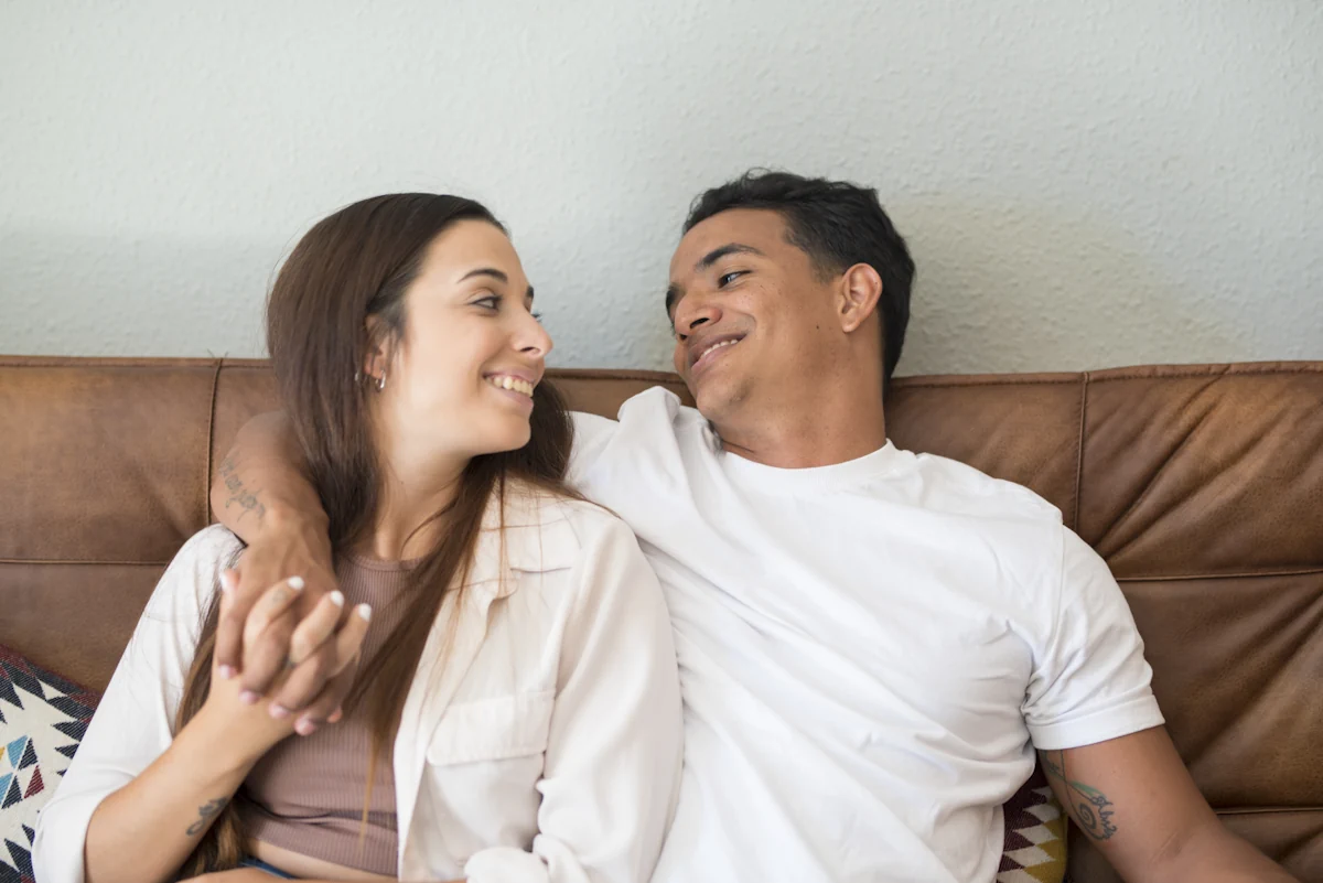 Un couple qui communique