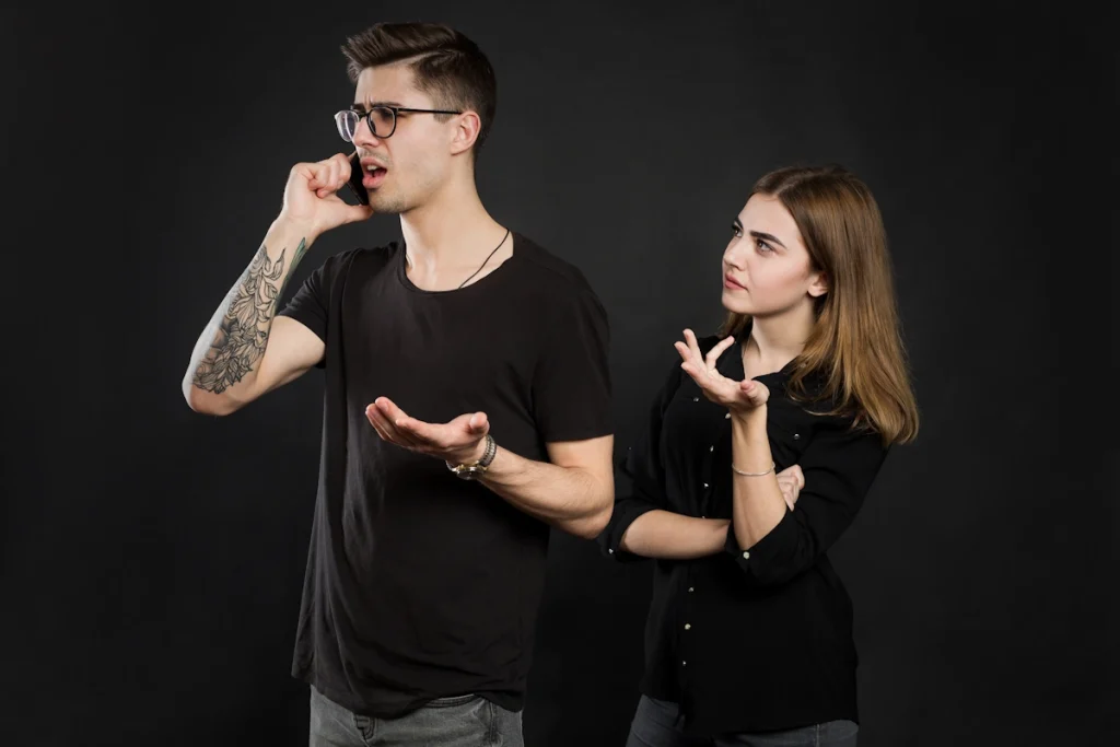 Un couple qui manque de communication